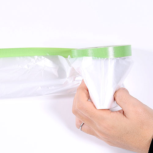 九州美包 布ガムテープ付ポリマスカー 2600×25 個別包装