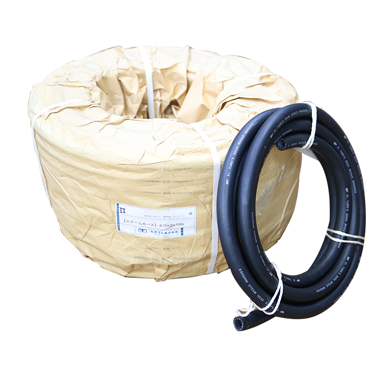 弘進ゴム 編上スチームホース φ25 長さ一覧