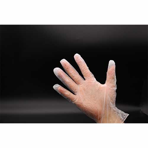 【在庫処分特価】中部物産 プラスチック手袋 ノンパウダー L P-40