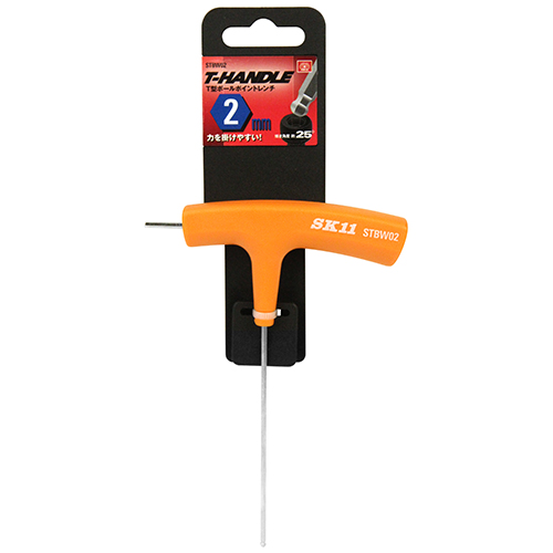 SK11 T型ボールポイントレンチ 2MM