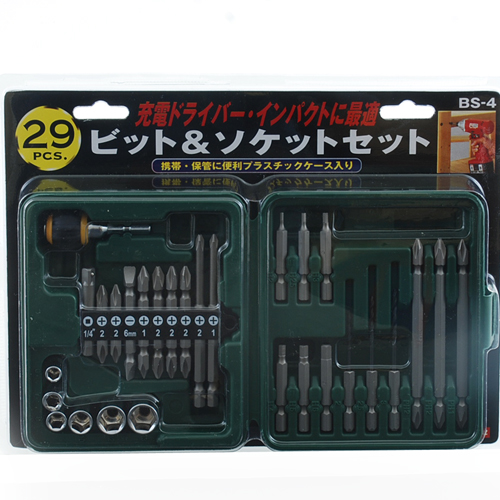 E-Value ビット&ソケット BS-4 29PCS