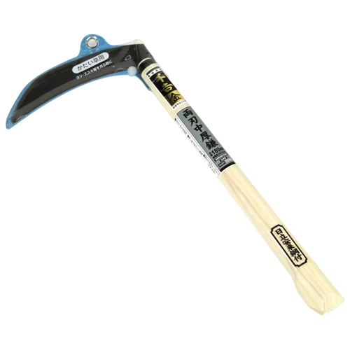 千吉 金 両刃中厚鎌 180MM