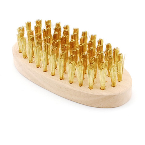 SK11 真鍮ワイヤーブラシ小判型6行 NO.6