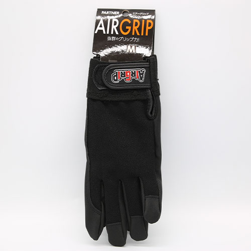 九州手袋工業 エアグリップ 黒 M 6789
