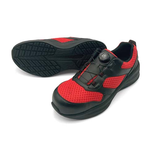 【廃番】IGNIO イグニオ プロスニーカー レッド 27.0cm IGS1003TGF BKRD