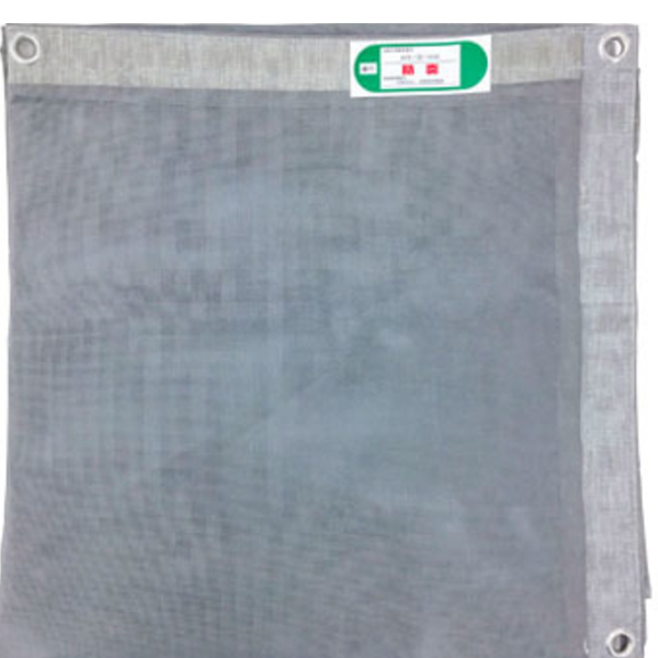 モリリン 国産防炎メッシュシートU類(MRM-302) ブラック 1.8×3.6m 37321836