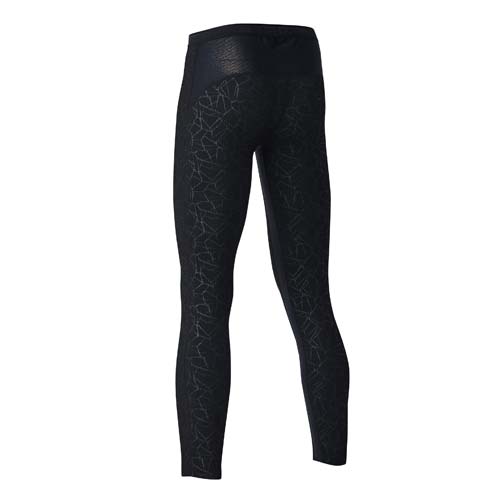 おたふく BTサーモエボ エアー ミディアムウェイト ロングタイツ 76.ジオブラック 3L JW-242