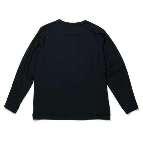 おたふく BT ゆったりストレッチ冷感 ロングスリーブ クルーネックシャツ 11.ブラック S JW-742