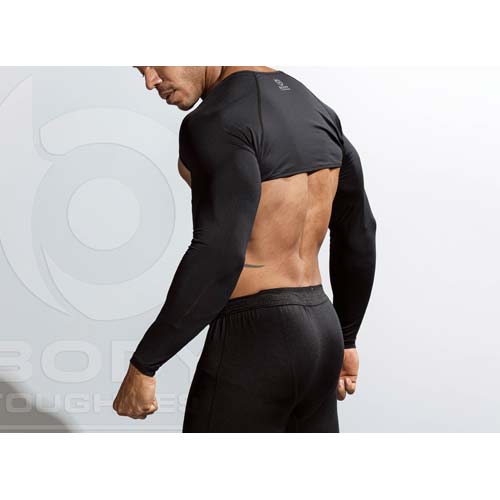 おたふく BT 冷感パワーストレッチ シュラグ(一体型アームカバー) 84.カモフラ×ブラック S JW-636