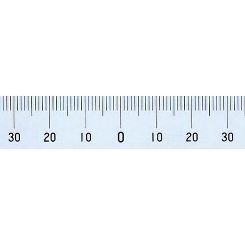 シンワ セッティングメジャー マシンスケール200mm 上段左右振分目盛 穴無 14142