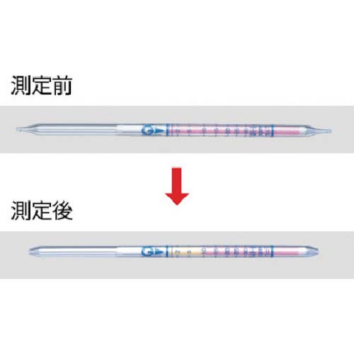 GASTEC 気体検知管4LL 硫化水素 (10本入) 4LL