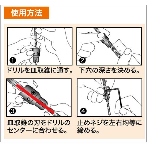 スターエム 超硬皿取錐 501