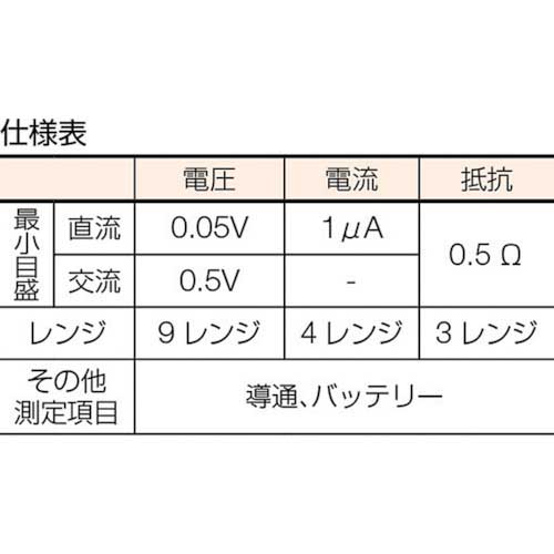 西澤 アナログテスタ 5230-01