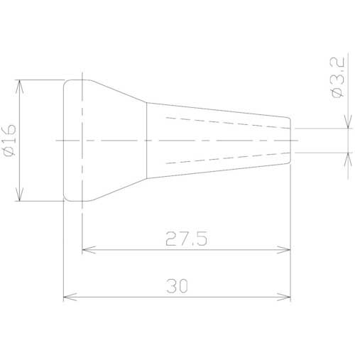 【廃番】日機 クーラントシステム1/4 ノズル ノズル径1/8 (4個入) 82023