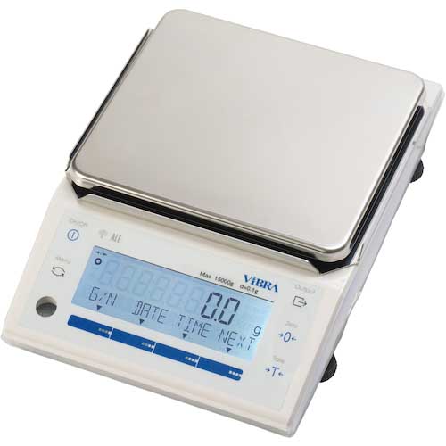 VIBRA ALE3202:高精度電子天びん 秤量3.2kg 最小表示0.01g ALE3202