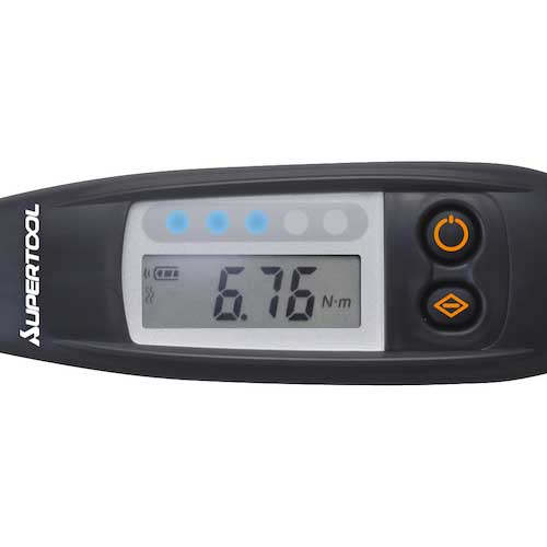 スーパー デジタルトルクレンチ ハイスペック(無線・ケーブル兼用式)差込角12.7mm トルク測定範囲:20〜100N・m DTRH4100R