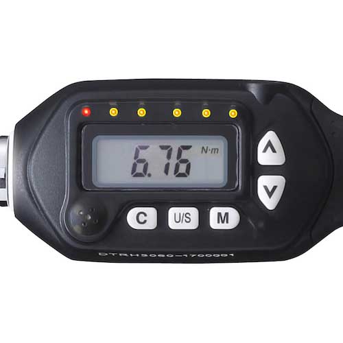 スーパー 【一時受注停止品】 デジタルトルクレンチ(ケーブル式) 差込角12.7mm トルク測定範囲:40〜200N・m DTRH4200
