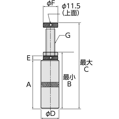 SUPER スクリューサポート(2個1組)ストローク:100〜150 FS-150S