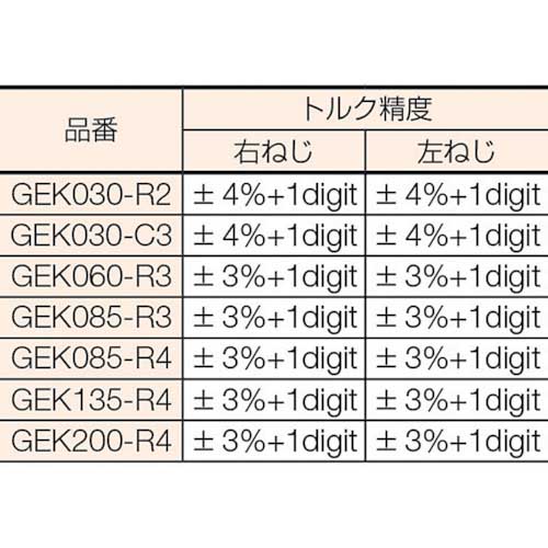 【廃番】KTC 6.3sq.デジラチェ GEK030-R2