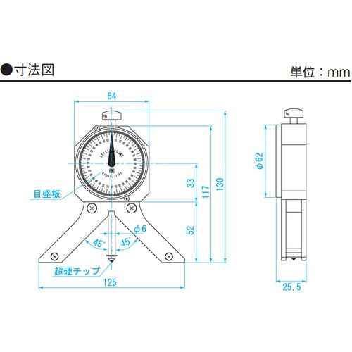 SK レベルポイントM 測定範囲0〜360° LP-360