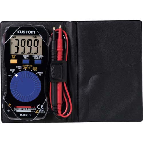 CUSTOM デジタルマルチメータ M-03FB