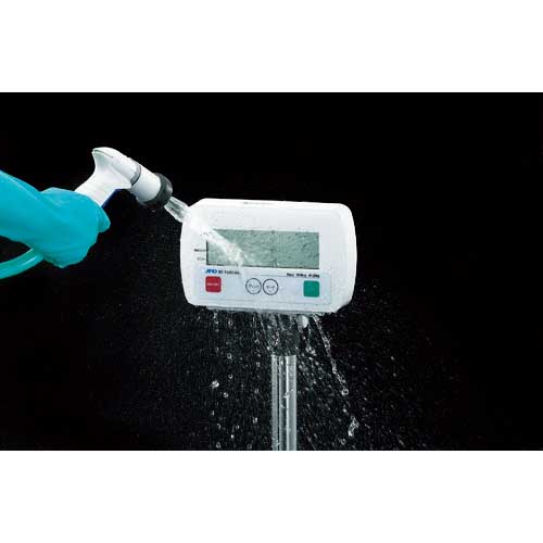 A&D 防塵・防水デジタル台はかり SEシリーズ(一体型・ポール付) ひょう量60kg 最小表示10g 計量皿寸法W300×D380mm SE60KAM