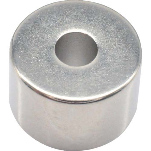 TRUSCO ネオジム丸形磁石 皿ねじ穴付 外径15mmX10mm M4 1個入 T15R10-M4