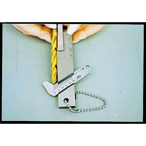 TRUSCO ドリルポイントゲージ TG-DP118