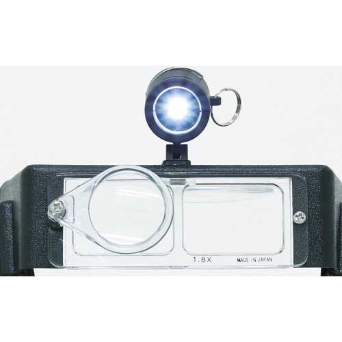 TRUSCO LEDライト付ヘッドルーペ TLH-105LAW