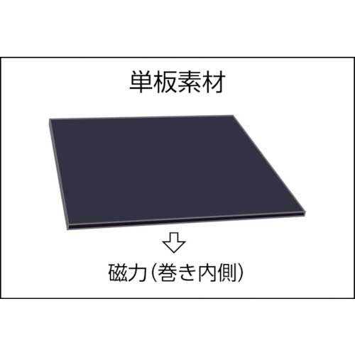 TRUSCO マグネットシート のり付 t1.0mmX500mmX500mm TMGNK1-500