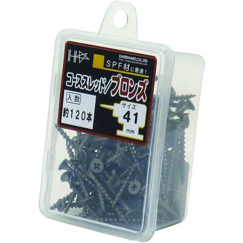 DAIDOHANT HC カラーコーススレッド 41 ブロンズ(約120本) 10176707