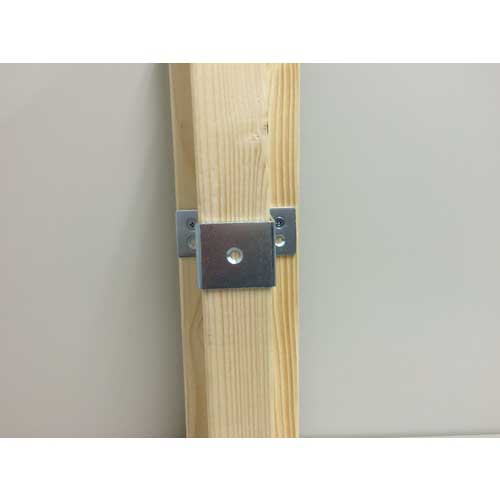 DAIDOHANT 2×4サポート ハット型 タイプ1 24-H1-BK 10179014