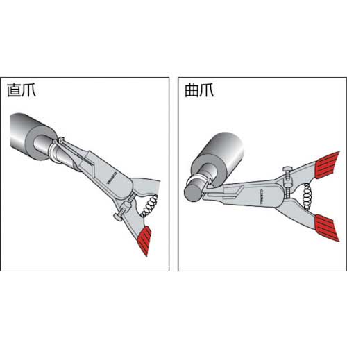 TRUSCO スナップリング軸用 ステンレス サイズS-25 7個入 B90-0025