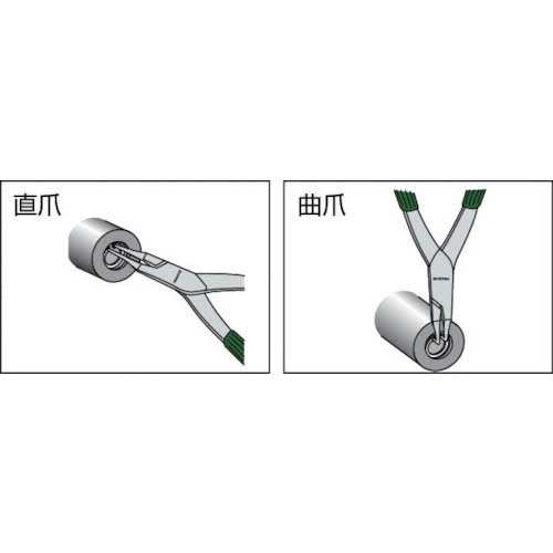 TRUSCO スナップリング穴用 ステンレス 呼び径R-20 11個入 B91-0020