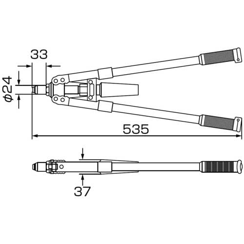 エビ 強力型ハンドリベッター HR2050H