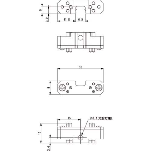 アインツ OX-005用コネクター(ツール側) OXR-PS06-I