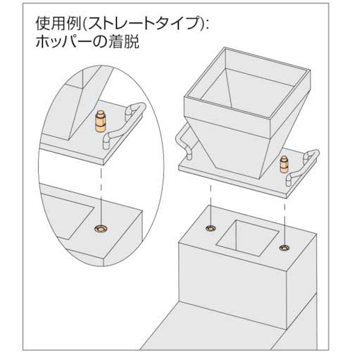 イマオ ステンレスボタンロッククランパー QCBU0608-10-SUS