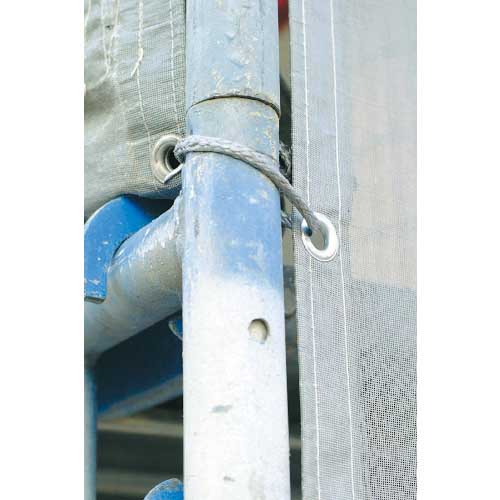 TRUSCO 両面ハトメ アルミ 10mm 2000組入 (袋入) THP-A10C