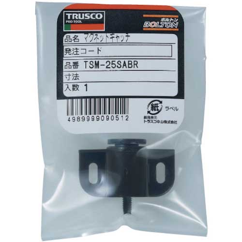 TRUSCO マグネットキャッチ ナイロン製 TSM-25SA-W
