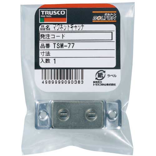 TRUSCO マグネットキャッチ アルミ製・縦型 TSM-77