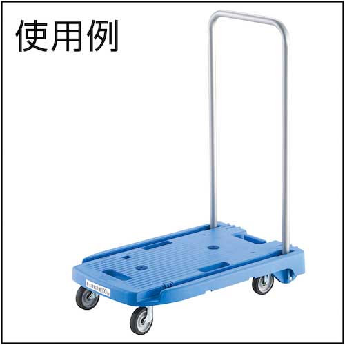 TRUSCO 省音キャスター(プレート式)自在ストッパー付φ75エラストマー車 TYEF-75ELBDS