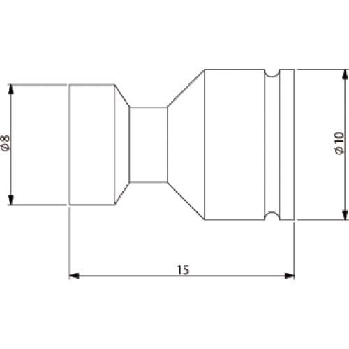 アインツ 吸着パッド・スポンジ付・シリコン・茶 VAPH-8C-SP