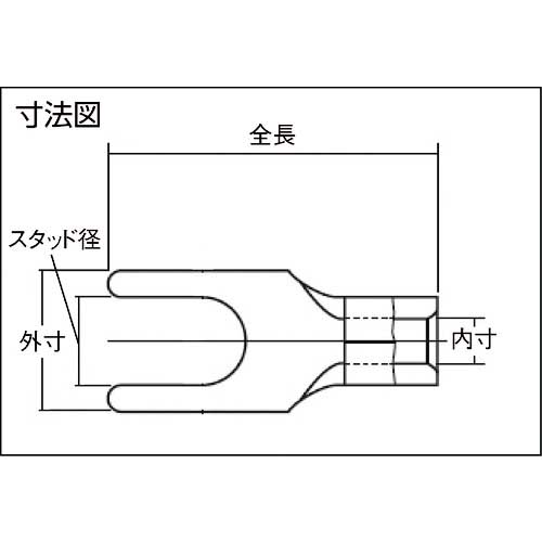 JST 角先開形端子 1.25-B3A (1袋(箱)=100個入)