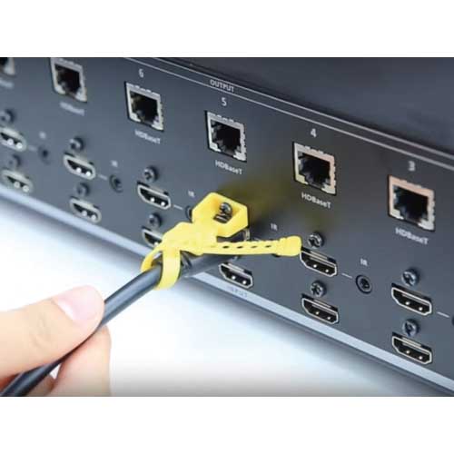 ATEN ケーブル抜け防止ホルダー HDMIケーブル用/10個入り 2X-EA12