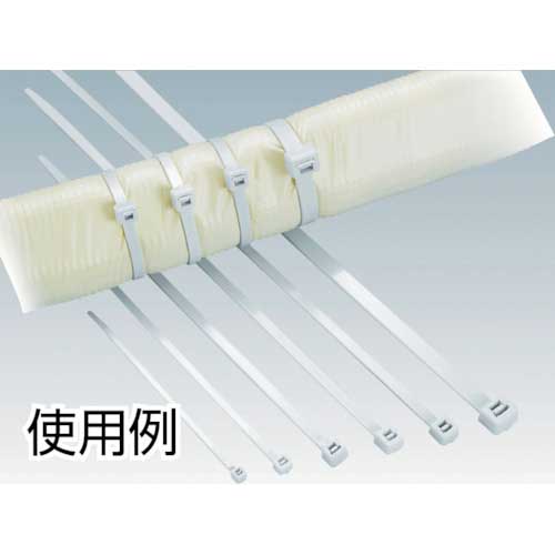 TYTON インシュロックタイ 耐候性カラータイ(グレー色)(100本入) AB300-GRY