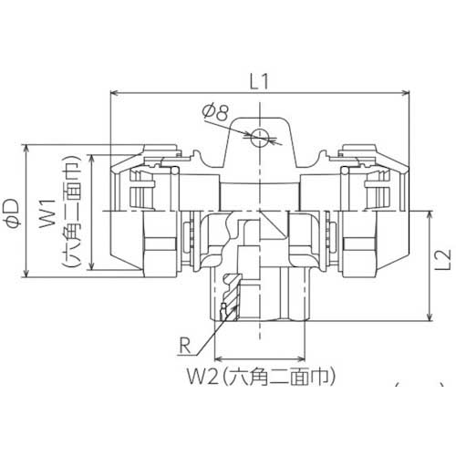 TBC ライトエアー メスチーズ AIR20-1/2FT