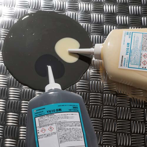 セメダイン メタルロック Y610 600gセット AY-048