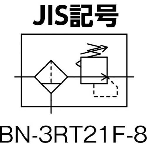 【廃番】日本精器 フィルタ付減圧弁8A BN-3RTOF-8