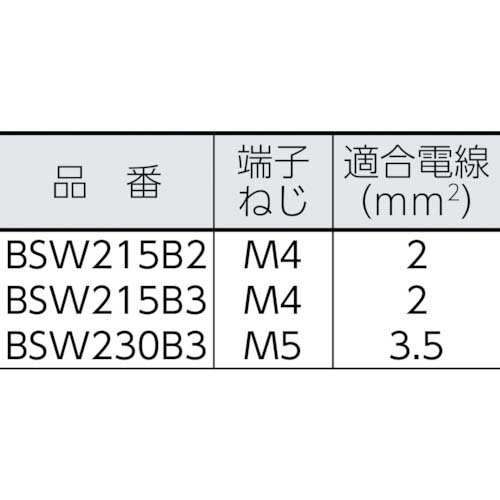 春日電機 動力用開閉器 BSW215B3