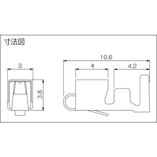 JST VHコネクタ用コンタクト (100個入) BVH-21T-P1.1